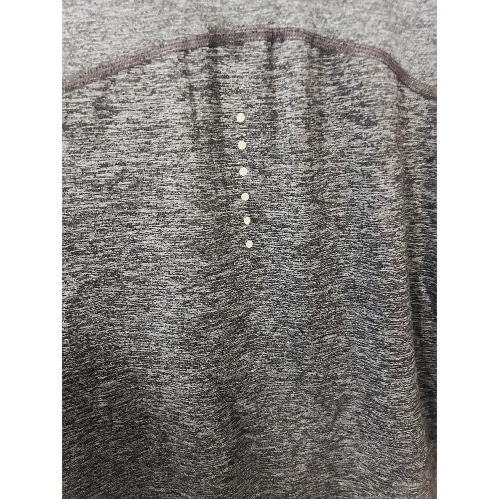 Nike Running Pullover Women S Gray Dri-Fit 1/4 Zip‎ Long Sleeve Athletic Top